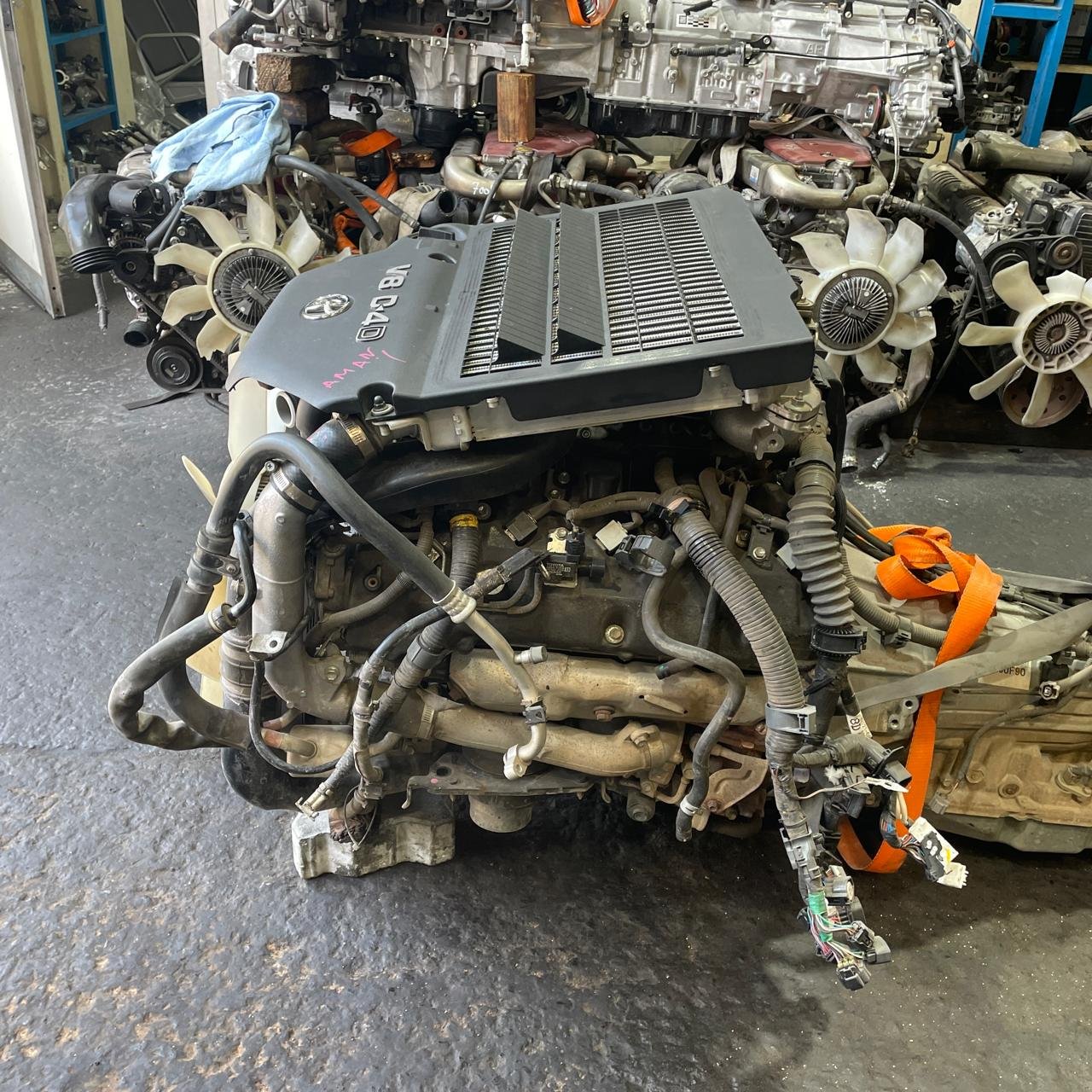 Toyota 1VD-FTV 4.5L V8 Twin-Turbo Diesel Engine – Land Cruiser 200 Series 2015–2021